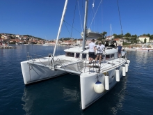 Kurs manewrowy na katamaranie w Chorwacji | Charter.edu.pl foto: Katarzyna Kowalska