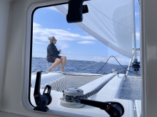 Kurs manewrowy na katamaranie w Chorwacji | Charter.edu.pl foto: Katarzyna Kowalska