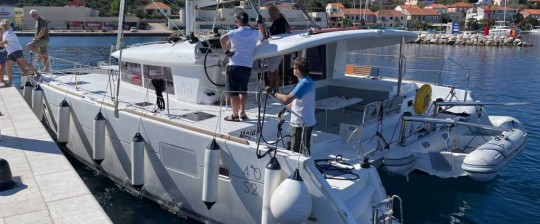 Jachtowy Sternik Morski na katamaranie - Chorwacja