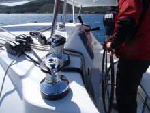 Szkolenie manewrowe na katamaranie - charter.edu.pl