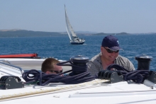 Manewrówka na katamaranie w Chorwacji - charter.edu.pl