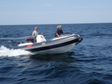 Motorowodny sternik morski  foto: Katarzyna Koj