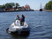 Motorowodny sternik morski  foto: Katarzyna Koj