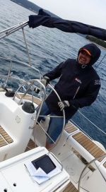 Jachtowy sternik morski w Chorwacji foto: Zbigniew Leniartek