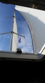 Jachtowy sternik morski w Chorwacji foto: Zbigniew Leniartek