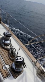 Jachtowy sternik morski w Chorwacji foto: Zbigniew Leniartek