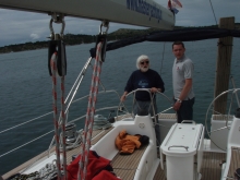 Jachtowy sternik morski w Chorwacji foto: Czesława Ryszarda Kołodziej