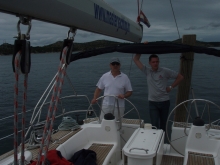 Jachtowy sternik morski w Chorwacji foto: Czesława Ryszarda Kołodziej