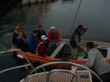 Jachtowy sternik morski w Chorwacji foto: Czesława Ryszarda Kołodziej