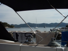 Jachtowy sternik morski w Chorwacji foto: Czesława Ryszarda Kołodziej