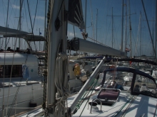 Jachtowy sternik morski w Chorwacji foto: Czesława Ryszarda Kołodziej