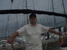 Jachtowy sternik morski w Chorwacji foto: Czesława Ryszarda Kołodziej