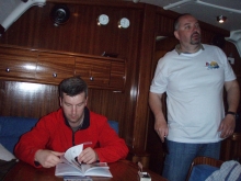 Jachtowy sternik morski w Chorwacji foto: Czesława Ryszarda Kołodziej