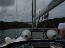 Jachtowy sternik morski w Chorwacji foto: Czesława Ryszarda Kołodziej