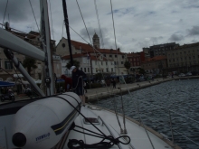 Jachtowy sternik morski w Chorwacji foto: Czesława Ryszarda Kołodziej