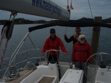 Jachtowy sternik morski w Chorwacji foto: Czesława Ryszarda Kołodziej