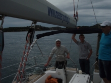 Jachtowy sternik morski w Chorwacji foto: Czesława Ryszarda Kołodziej