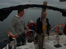 Jachtowy sternik morski w Chorwacji foto: Czesława Ryszarda Kołodziej