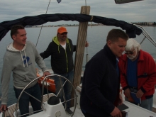 Jachtowy sternik morski w Chorwacji foto: Czesława Ryszarda Kołodziej