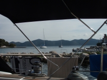 Jachtowy sternik morski w Chorwacji foto: Czesława Ryszarda Kołodziej