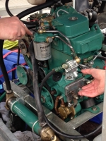 Silnik na jachcie - szkolenie z obs foto: Krzysztof DĽwigała