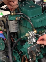 Silnik na jachcie - szkolenie z obs foto: Krzysztof DĽwigała