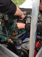 Silnik na jachcie - szkolenie z obs foto: Krzysztof DĽwigała