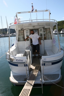 Starszy sternik motorowodny w Chorwacji