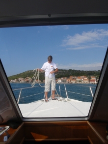 Starszy sternik motorowodny w Chorwacji