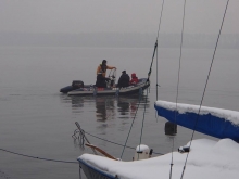 Sternik motorowodny (Zalew Rybnicki stycze