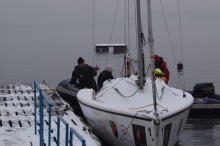 Sternik motorowodny (Zalew Rybnicki stycze