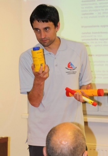 Sternik motorowodny w Bydgoszczy foto: Adam Dyniewski (Bydgoskie Towarzystwo Żeglarskie)