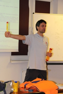 Sternik motorowodny w Bydgoszczy foto: Adam Dyniewski (Bydgoskie Towarzystwo Żeglarskie)