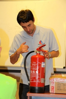 Sternik motorowodny w Bydgoszczy foto: Adam Dyniewski (Bydgoskie Towarzystwo Żeglarskie)