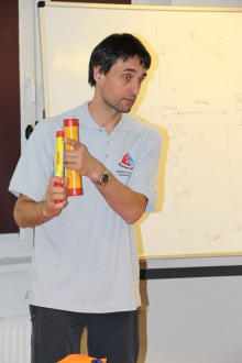 Sternik motorowodny w Bydgoszczy foto: Adam Dyniewski (Bydgoskie Towarzystwo Żeglarskie)