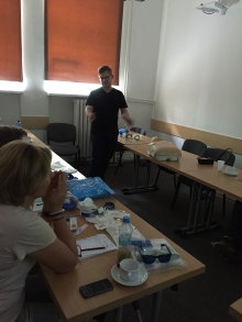 Zaawansowana pomoc medyczna na jachcie  foto: Krystian Szypka