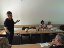 Zaawansowana pomoc medyczna na jachcie foto: Krystian Szypka