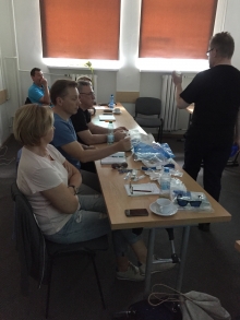 Zaawansowana pomoc medyczna na jachcie foto: Krystian Szypka