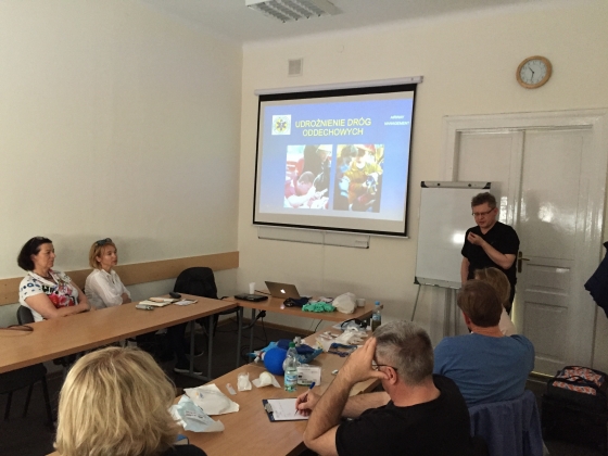 Zaawansowana pomoc medyczna na jachcie (Warszawa, maj 2016)