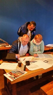 Jachtowy sternik morski (Gdynia, czerwiec 2016) foto: Przemysław Chylaszek