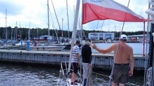 Trzydniowy kurs manewrowy na jachcie morskim foto: Piotr Nikiel