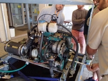 Silnik na jachcie (Krak foto: Przemek