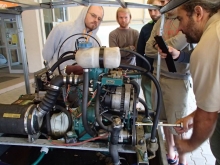 Silnik na jachcie (Krak foto: Przemek