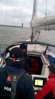 Trzydniowy kurs manewrowy na jachcie morskim foto: Przemek Chylaszek