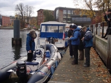 Sternik motorowodny w Bydgoszczy  foto: Kasia Koj