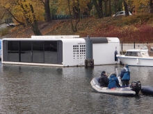 Sternik motorowodny w Bydgoszczy  foto: Kasia Koj