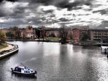 Sternik motorowodny w Bydgoszczy  foto: Kasia Koj