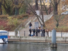 Sternik motorowodny w Bydgoszczy  foto: Kasia Koj