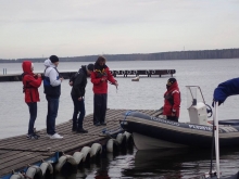 Kurs sternika motorowodnego  foto: Kasia Koj, Urszula Moczulska Tomasz Cieślar