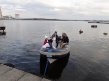 Kurs sternika motorowodnego  foto: Kasia Koj, Urszula Moczulska Tomasz Cieślar